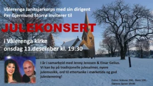 Julekonsert med Jenny Jensen og Einar Gelius
